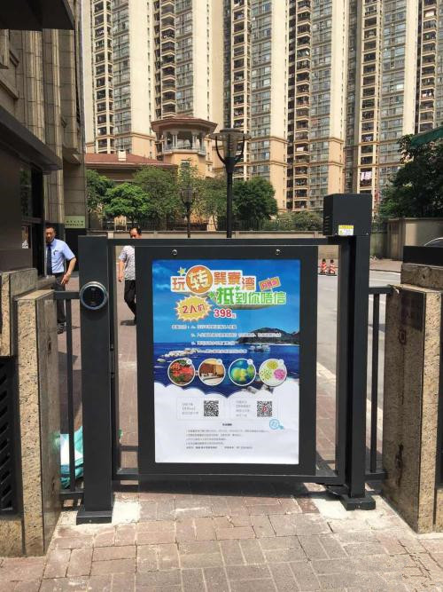 寿光市人行通道平开门